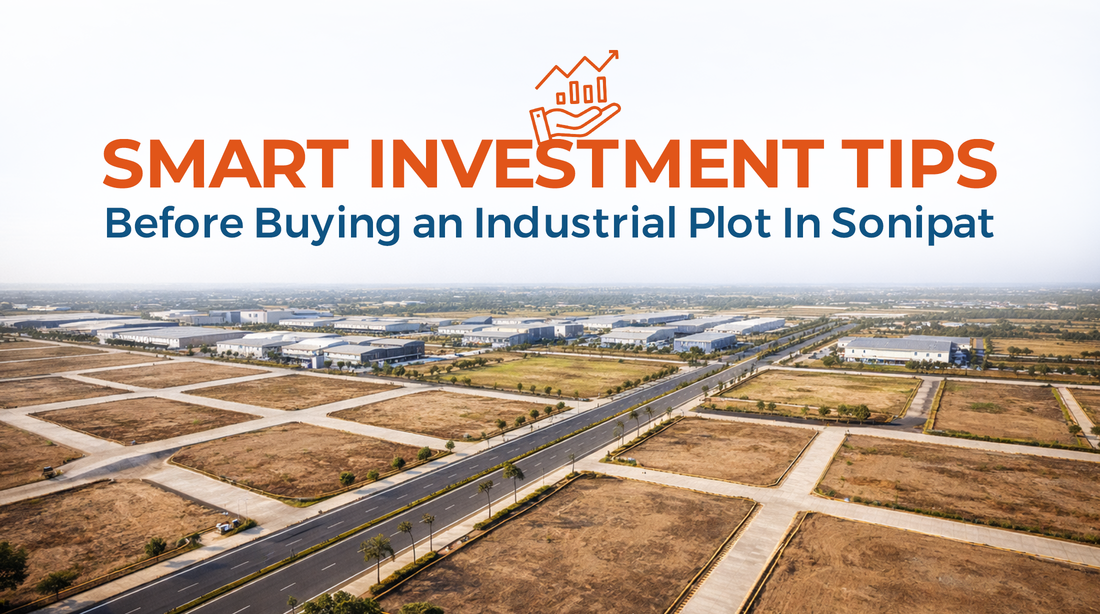 Smart Investment Tips Before Buying an Industrial Plot In Sonipat